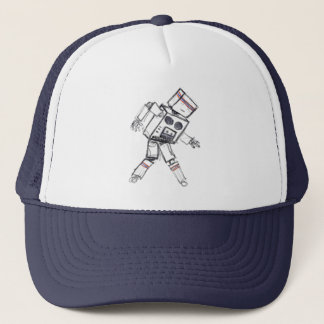 Robot "Mixtape" Trucker Hat Pet
