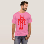 Robot Mk I - (rood) - Gepersonaliseerd T-shirt (Voorkant volledig)