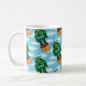 Robot-Mok "Fired Up" Koffiemok (Links)