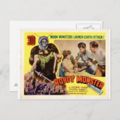 ROBOT MONSTER BRIEFKAART (Voorkant / Achterkant)