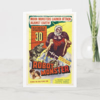 Robot Monster -  Sci-Fi Horror Movie Poster