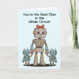 Robot Mother's Day Kaart