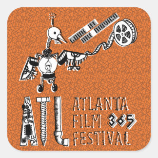 Robot Movie Bird Stickers