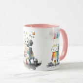 Robot Mug (Devant droit)