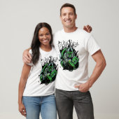Robot Ninja Style japonais T-shirt design (Unisexe)