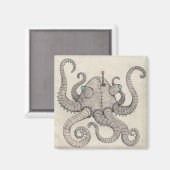 robot-octopus magneet (Voorkant / Achterkant)