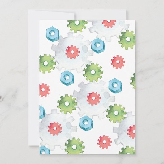 Robot One Kaart (Achterkant)