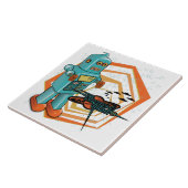 Robot O'Rama Tegeltje (Zijkant)
