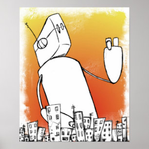 Robot Overlord Poster