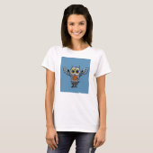 Robot Owl T-shirt (Voorkant volledig)