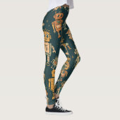 Robot Pattern Leggings – Gift for Young Tech Fans (Droite)