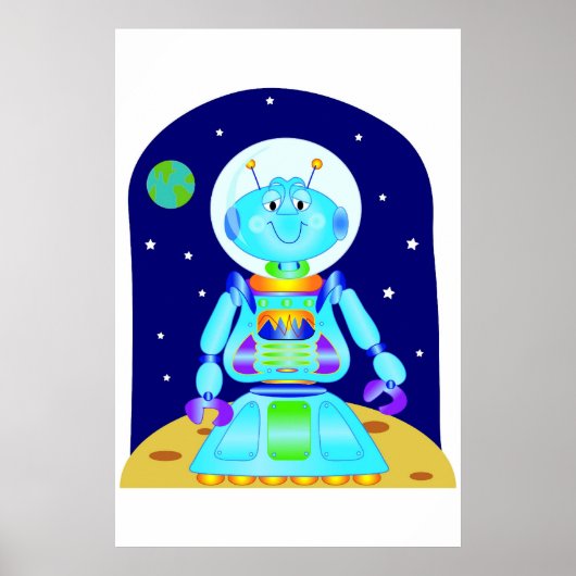 Robot Poster (Voorkant)