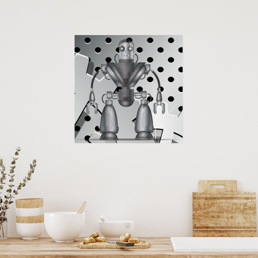 Robot Poster (Keuken)