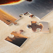 Robot Quokka futuriste, Jigsaw Puzzle (Côté)