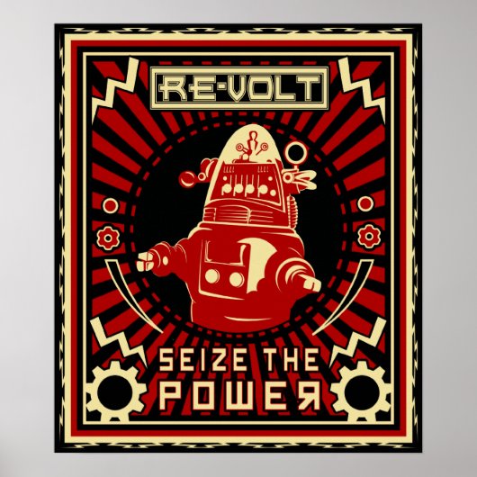 Robot Re-volt Poster (Voorkant)