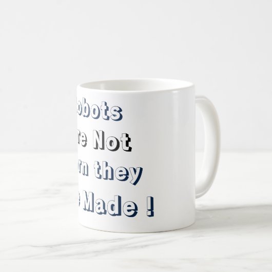 Robot Reality Mug (Devant droit)