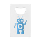 Robot rétro bleu (Dos)