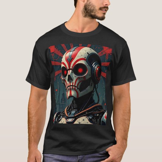 Robot Retro T-shirt (Voorkant)