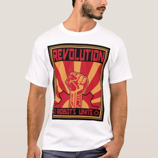 Robot Revolt T-shirt (Voorkant)