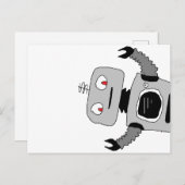 Robot Robot Briefkaart (Voorkant / Achterkant)