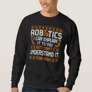 Robot Robotica Ingenieur Vintage Robotica Ik Kan H Trui
