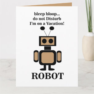 Robot Robotica Technologie Grappig Kaart