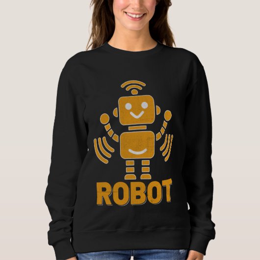 Robot Robotics Engineer Robotic Engineering Robots Trui (Voorkant)