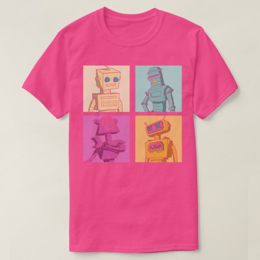 Robot Robotics Engineer T-shirt (Design voorkant)