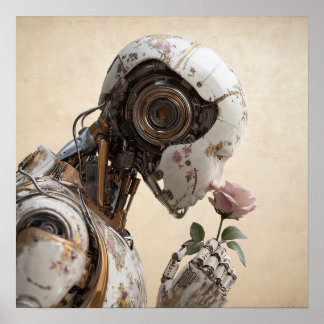 Robot & Roos Solarpunk Poster