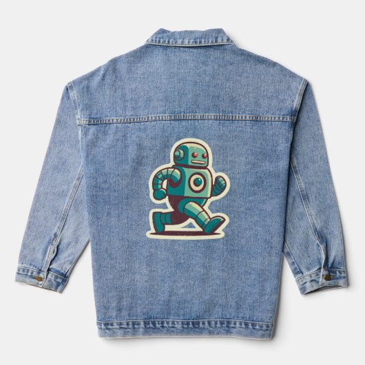 Robot Runner Denim Jacket (Achterkant)