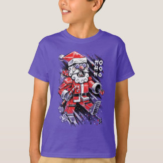 Robot Santa Claus T-shirt