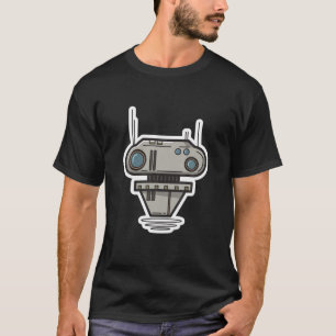 Robot Science Physics Children Technology Friend R T-shirt