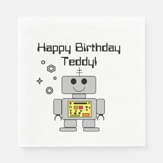 "Robot" Servet (Voorkant)