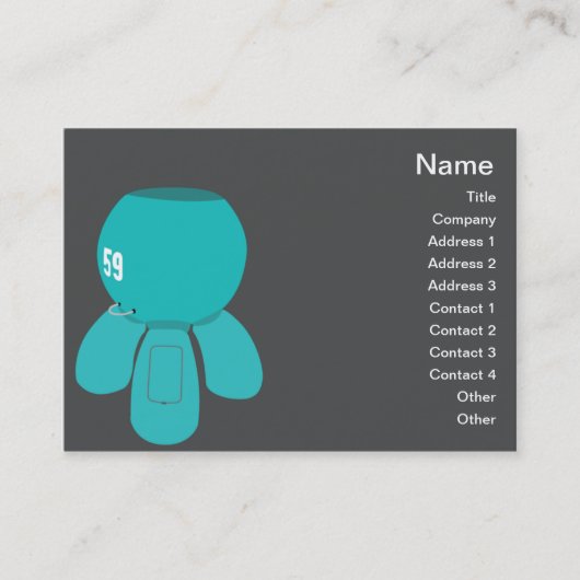 Robot Spyder - Chubby Visitekaartje (Voorkant)