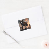 Robot Staffordshire Bull Terrier, Stickers (Enveloppe)