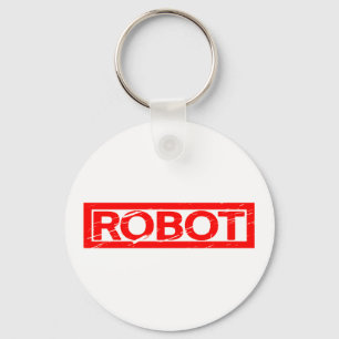 Robot Stamp Sleutelhanger