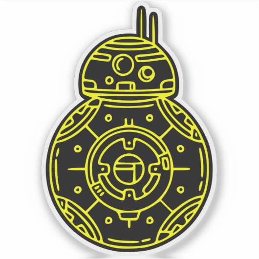 Robot Sticker (Voorkant)