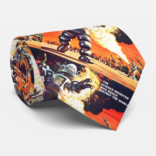 Robot Stropdas (Opgerold)