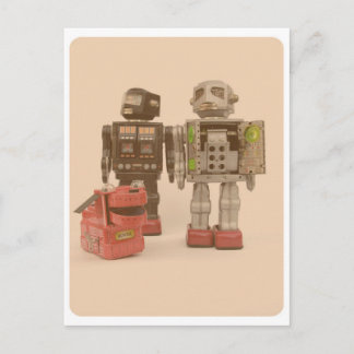 Robot Suburbia Briefkaart