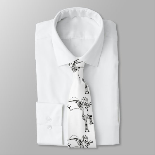 Robot Superheld Stropdas (Gebonden)