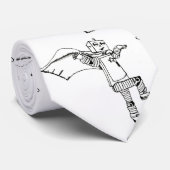 Robot Superheld Stropdas (Opgerold)