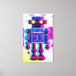 Robot Suspect Number 4 Canvas Afdruk