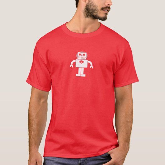 robot t-shirt (Voorkant)