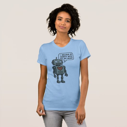 Robot T-shirt (Voorkant volledig)
