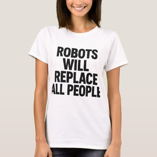 Robot T-shirt (Voorkant)