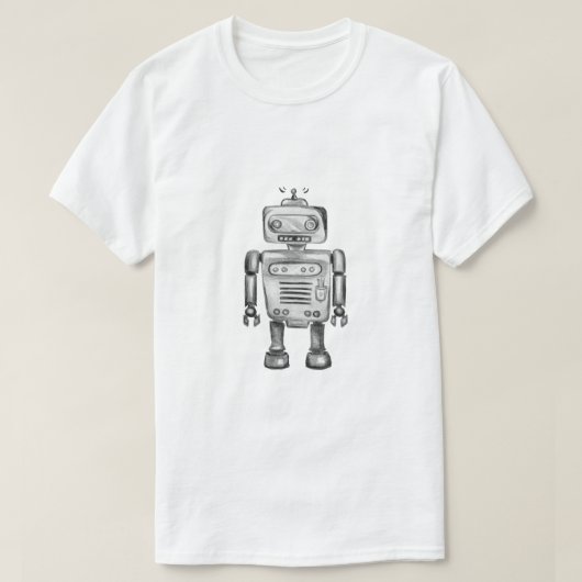 Robot T-Shirt (Design voorkant)