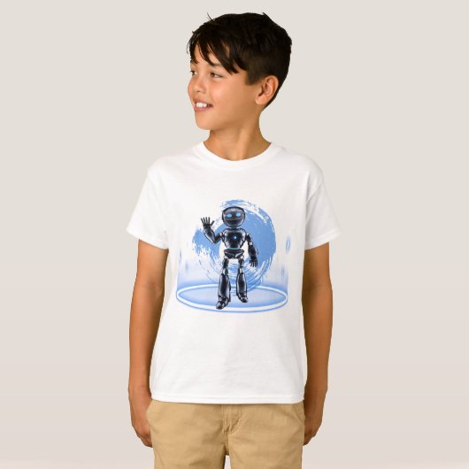 Robot T-shirt (Voorkant volledig)