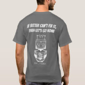 Robot T-Shirt (witte variant) (Achterkant)