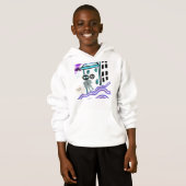 Robot tee kids love droid sci fi (Devant entier)