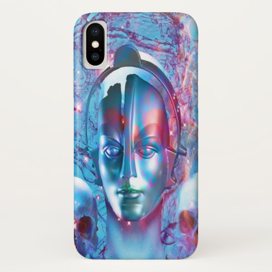 Robot Transcendentie Case-Mate iPhone Case (Achterkant)